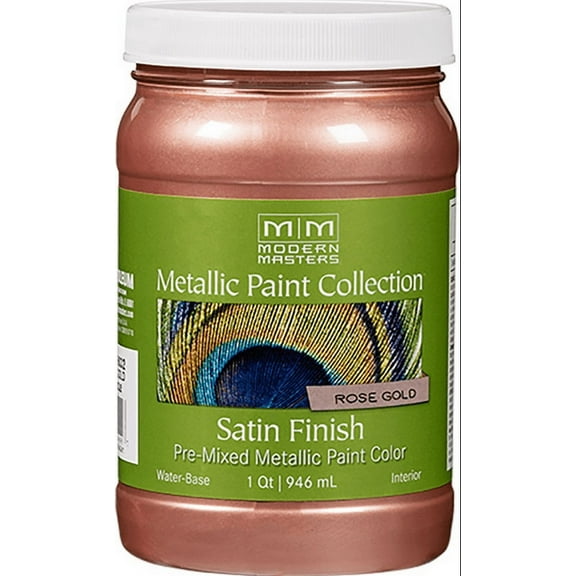 Modern Masters ME79006 6oz Metallic Paint Rose Gold