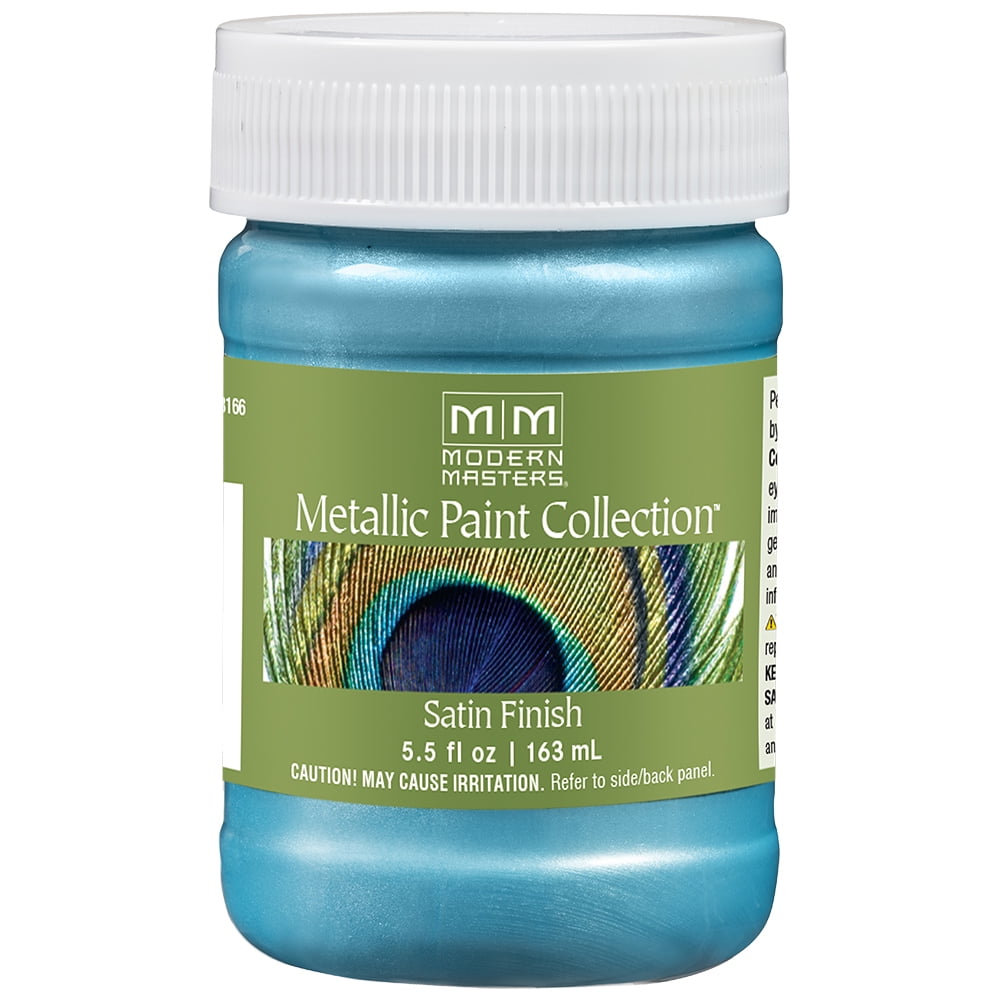 Modern Masters ME79106 6oz Metallic Paint Glacier Blue