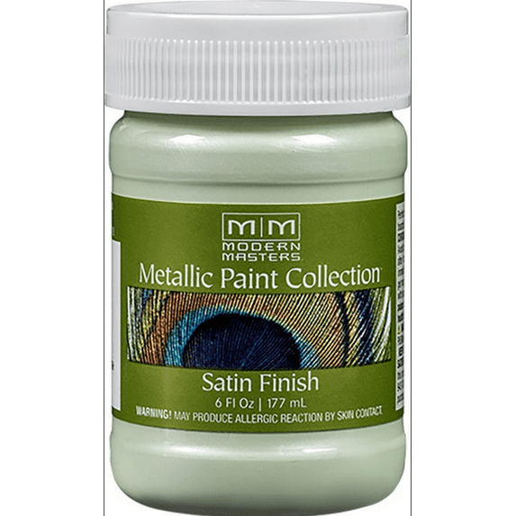 Modern Masters ME79306 6oz Metallic Paint Cool Mint