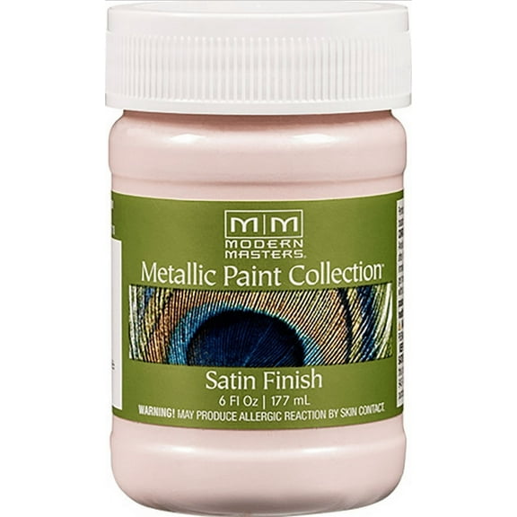 Modern Masters ME79406 6oz Metallic Paint Rose Quartz