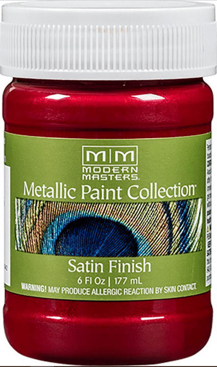 Modern Masters ME79506 6oz Metallic Paint Ruby
