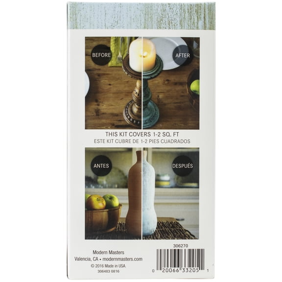 Modern Masters Metal Effects Oxidizing Finish Kit-Green Patina