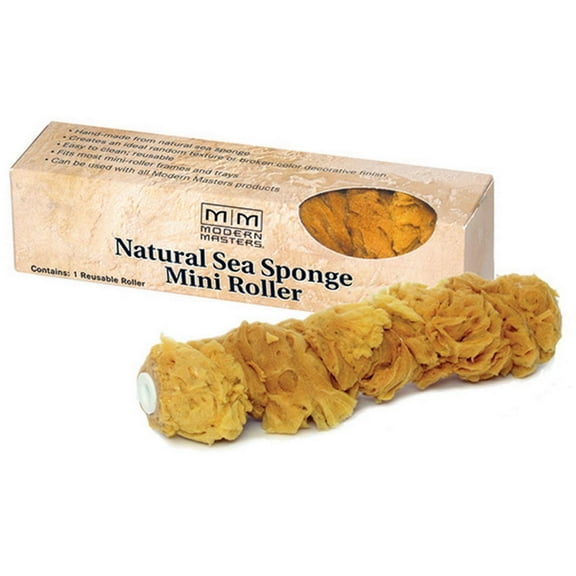 Modern Masters SS1030 ShimmerStone Natural Sea Sponge Mini Roller