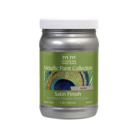 Modern Masters  Silver  Protective Enamel  1 qt.