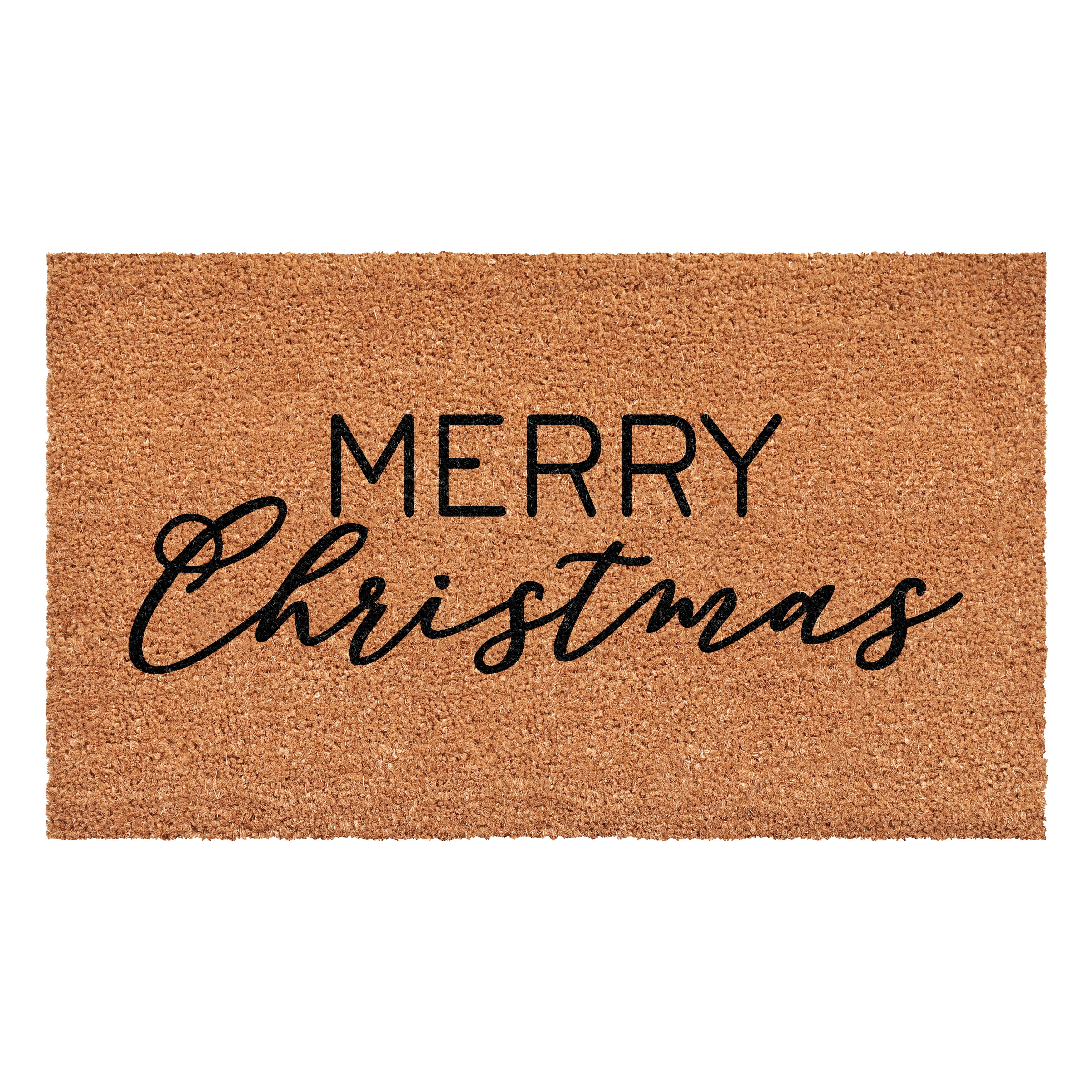 Modern Merry Christmas Doormat,36"x72"