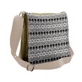 thumbnail image 1 of Modern Messenger Bag, Modern Line Zig Zag, Unisex Cross-body, by Ambesonne, 1 of 2