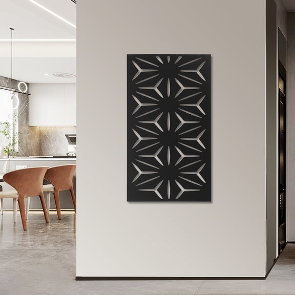 Modern Metal Baking Paint Privacy Screen Panels Lightweight Durable Divider Room