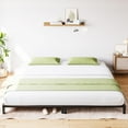 thumbnail image 1 of Modern Metal Bed Frame No Box Spring Needed/Reinforced Steel Structure withMetal Slats/Easy to Assemble/Under 12.8inch Storege Space/Anti Mattress Sliding/Noise Free, 1 of 8