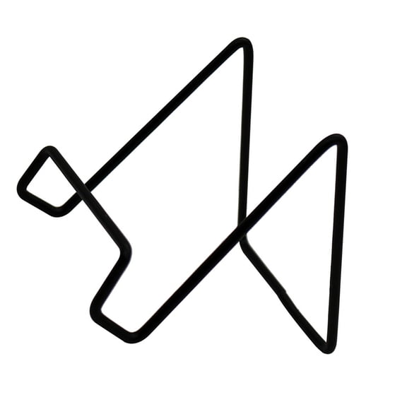 Modern Metal Desk Geometric Design Multi-Tier Storage Shelf for Office Kitchen Countertop Essentials