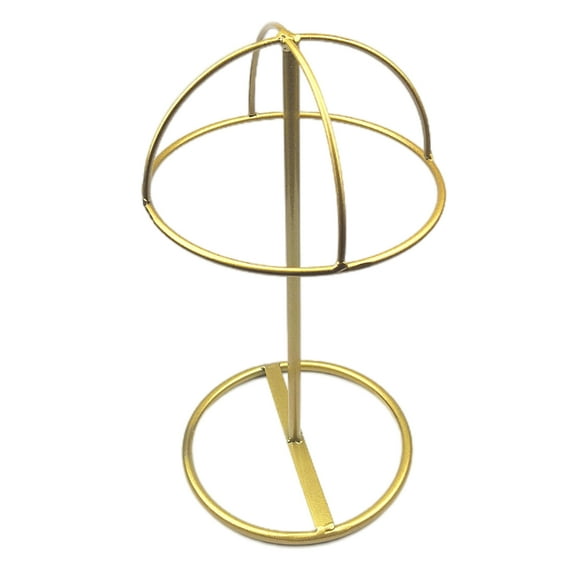 Modern Metal Hat and Rack Display Stands, Dresser Top Decorative Holders