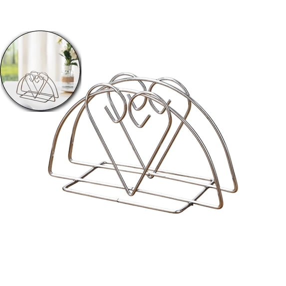 Modern Metal Napkin Holder – Suitable for Kitchen, Dining Room, Countertops, and Cocktail Napkins – Perfect for Any Room Décor