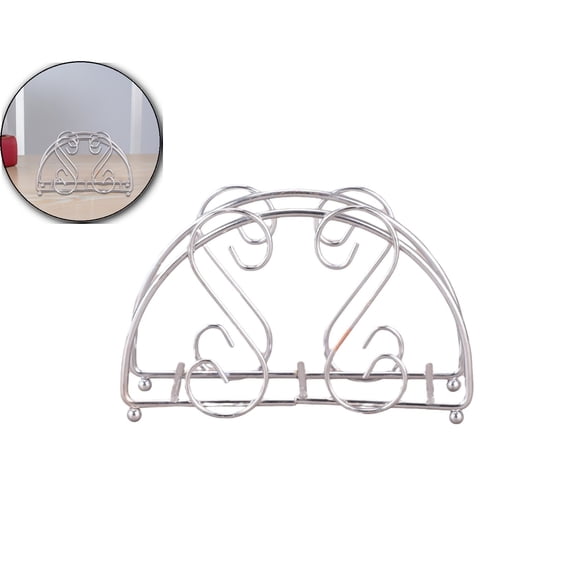 Modern Metal Napkin Holder – Suitable for Kitchen, Dining Room, Countertops, and Cocktail Napkins – Perfect for Any Room Décor