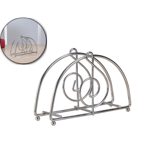 Modern Metal Napkin Holder – Suitable for Kitchen, Dining Room, Countertops, and Cocktail Napkins – Perfect for Any Room Décor
