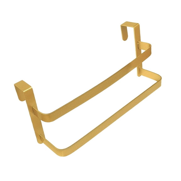Modern Metal Over The Door Hook Quick Arrange Towel Rack For Kitchen Bathroom Holds Robe Coat Apron