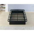 thumbnail image 1 of Modern Metal Queen Size Platform Bed - 16 Inch Height, Black, 1 of 10