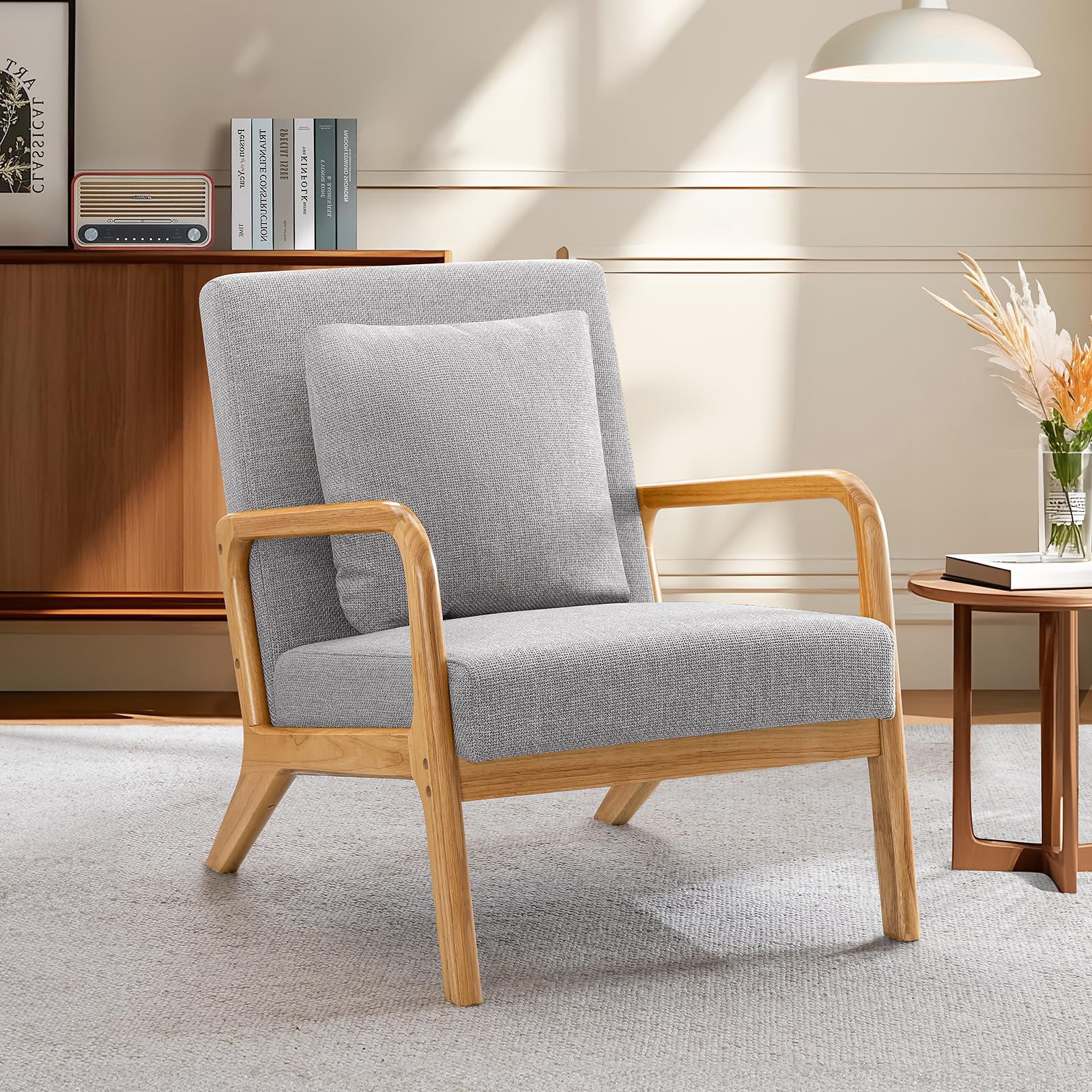 JULYS SONG Mid Century Modern Accent Chair with Philippines | Ubuy