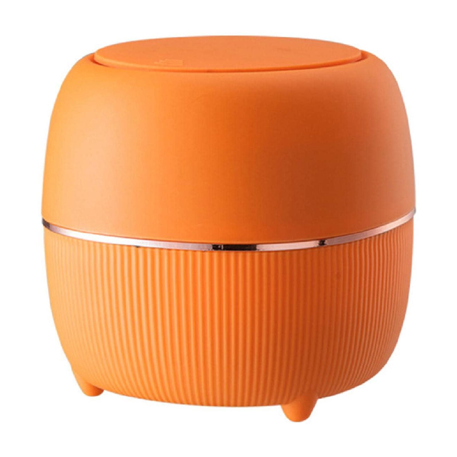 Modern Mini Trash Can with Lid Waste Basket, Desktop Trash can,Office Plastic Garbage Can