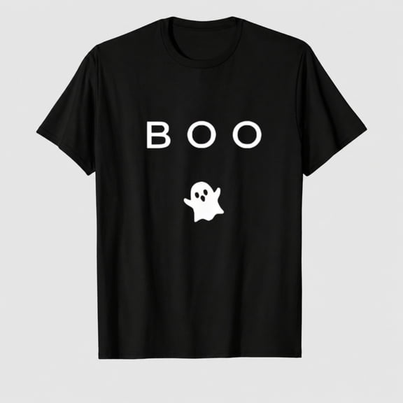 Modern & Minimal Halloween Fall Tee CoBoo Ghost Halloween Subtle Minimal Fall Funny Trick Treat T-Shirt