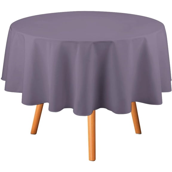 Modern Minimal Trendy Purple Tablecloth Washable Dinng Table Covers Decorative for Kitchen & Table Linens 60" x 60"