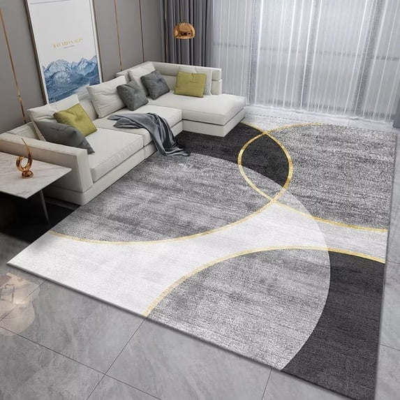 Modern Minimalism Carpets Household Washable Large Area Rugs 200x300cm Bedroom ration Geometric Softs Floor Mat Anti-slip