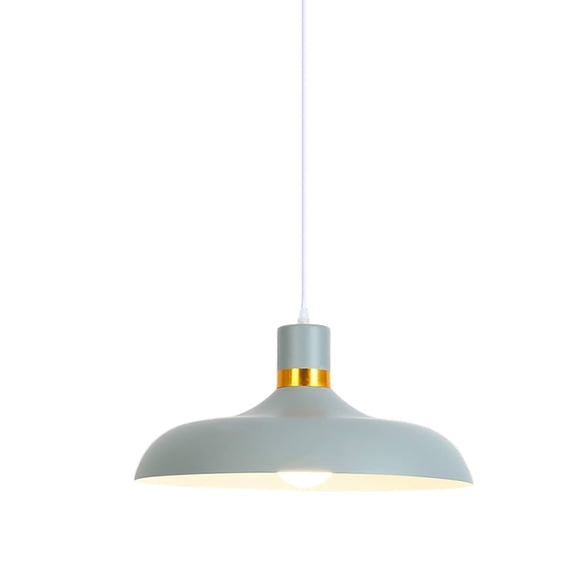 Modern Minimalism Colorful Pendant Light Fixture, Simple Metal Aluminum Pendant Lighting, Retro Farmhouse Pendant Lamp, Pendant Light for Over Dining Room Table Kitchen Island Cafe