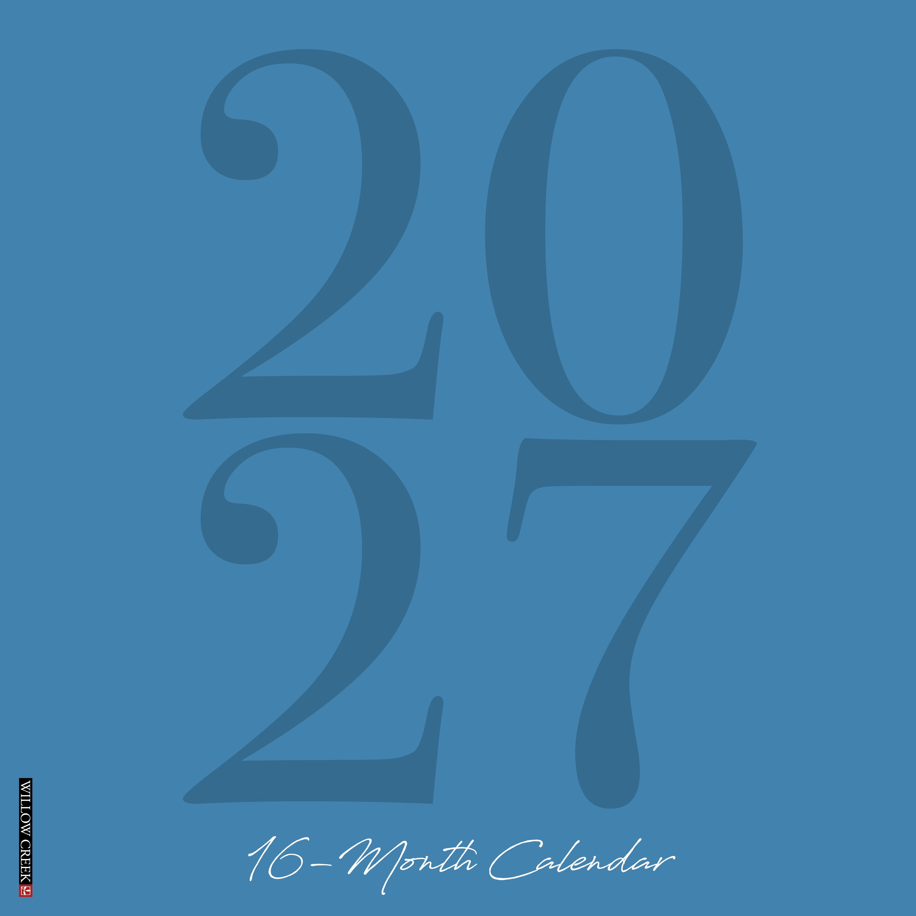 Willow Creek Press, Modern Minimalist 2027 Wall Calendar