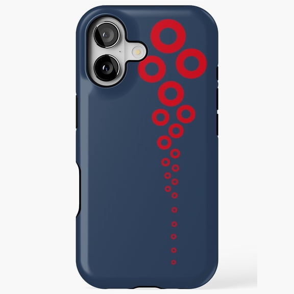 Modern Minimalist Abstract Bubble Circles Case iPhone 17 16 15 14 13 12 11 Pro Max
