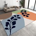 thumbnail image 1 of Modern Minimalist Abstract Series Area Rug, Abstract Aesthetic Art Design Bedroom Rug, Washable Non-Slip Living Room Carpet, Low Pile Easy Clean Kitchen Balcony Office Rugs 4 x 5ft, 1 of 6