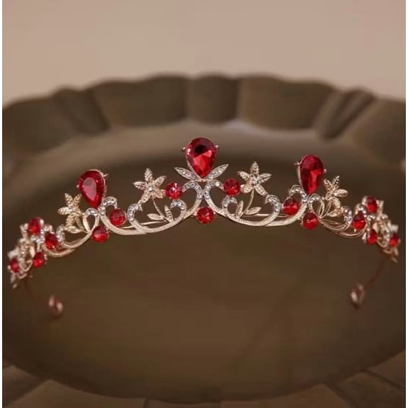 Modern Minimalist Bridal Crown Elegant Baroque Tiara Wedding Hair Accessory for Women