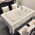thumbnail image 1 of Modern Minimalist Chinese Tablecloth Waterproof Classical Tablecloth Coffee Table Tablecloth Rectangular Decorative Table Mat, 1 of 5