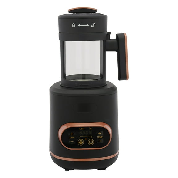 Modern Minimalist Coffee Roaster Machine 0.22 lbs Capacity Electric Coffee Bean Roaster Machine Home Use Coffee Bean Roaster Wear-resistant Coffee Bean Roaster Detachable Design