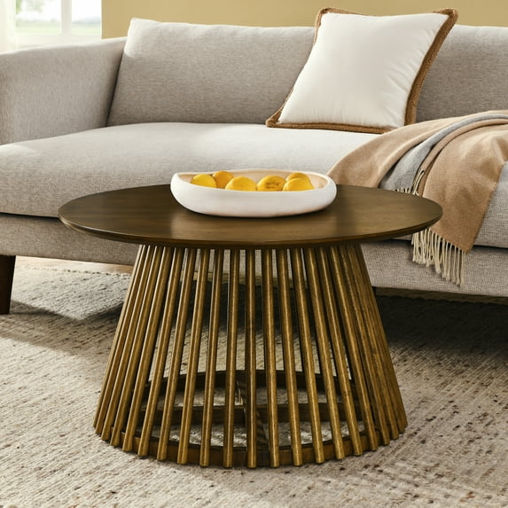 Modern Minimalist Coffee Table, Solid Wood Coffee Table,Simple Design, Suitable for Both Home and Office.
