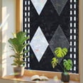 Modern Minimalist Diamond Window Privacy Film, Rainbow Film Decorative ...