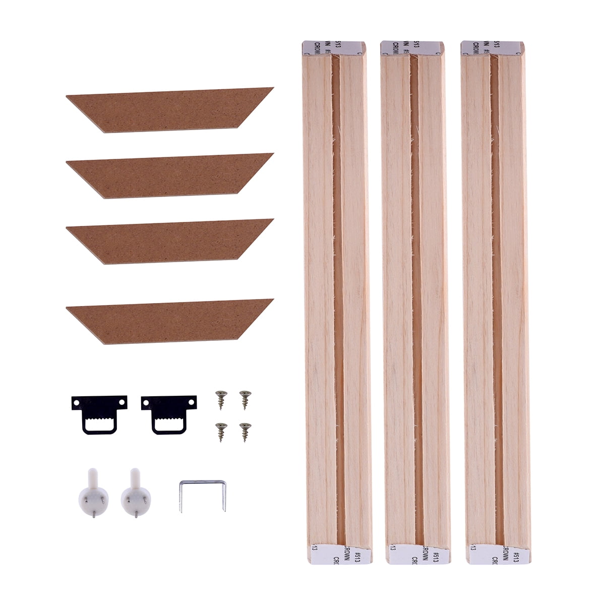 Modern Minimalist Frameless Picture Frame DIY Combination Solid Wood