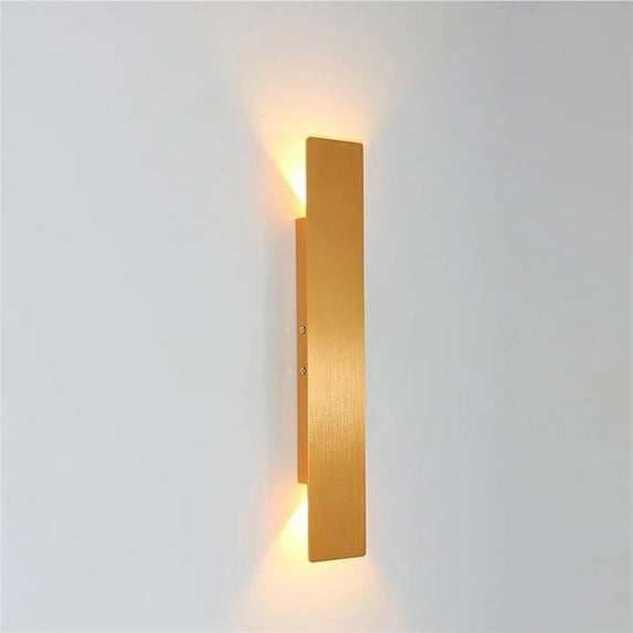 Modern Minimalist Indoor Lighting Living Room Decoration Aluminum Wall Lamp Rectangular Bedroom Bedside Wall Lights