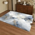 thumbnail image 1 of Modern Minimalist Living Room Large Area Carpet Ink Wash Bedroom ration Rug Anti Slip Water Absorbin, 1 of 5