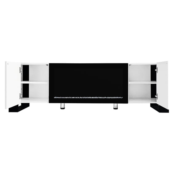 Modern Minimalist & Safe - 70 - 79 Inch TV in Living Space, Enjoy Tidy Storage and Visual Comfort
