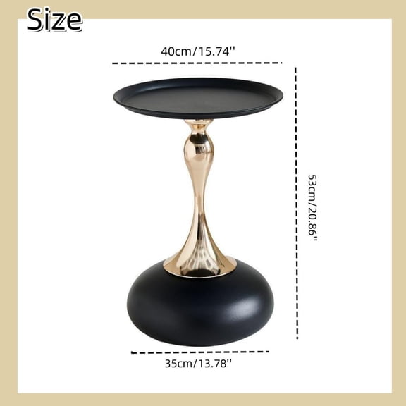 Modern Minimalist Streamlined Iron Art Side Table & Coffee Table