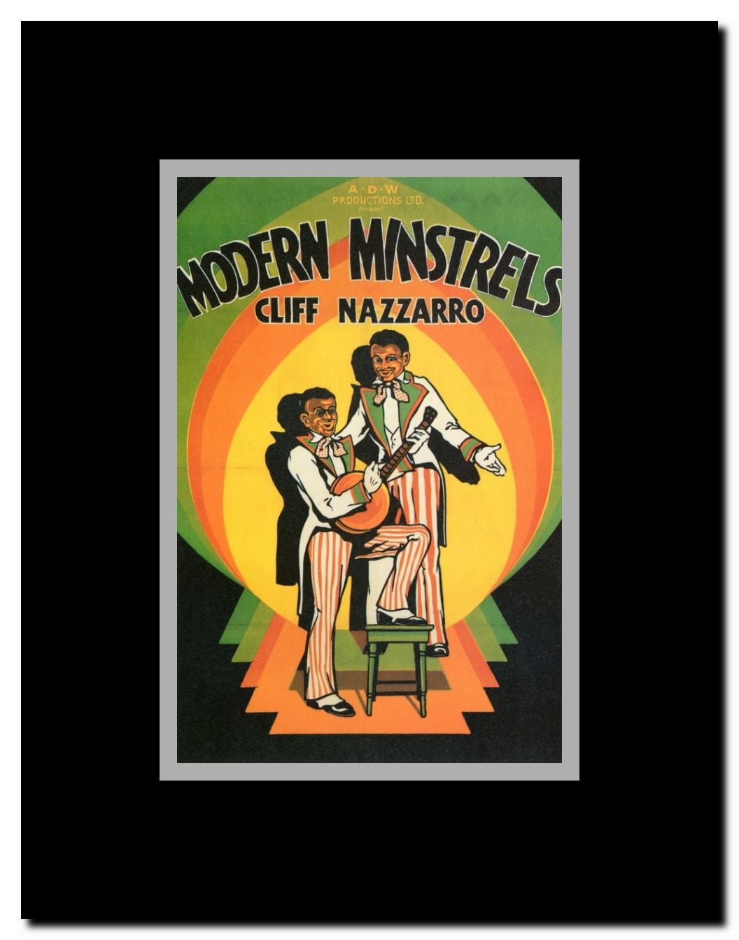 Modern Minstrels Framed Movie Poster