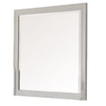 thumbnail image 1 of BenJara Modern Mirror with Rectangular Frame an Molded Details, White, 1 of 5