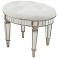 thumbnail image 1 of Modern Mirrored Vanity Stool, 1 of 3