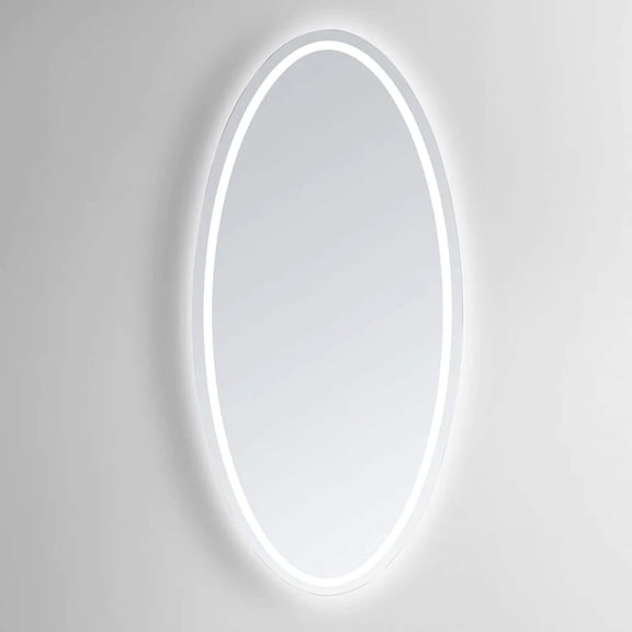Modern Mirrors Astral LED Lighted Bathroom Vanity Mirror with Aluminum Frame, 48 x 35 inches