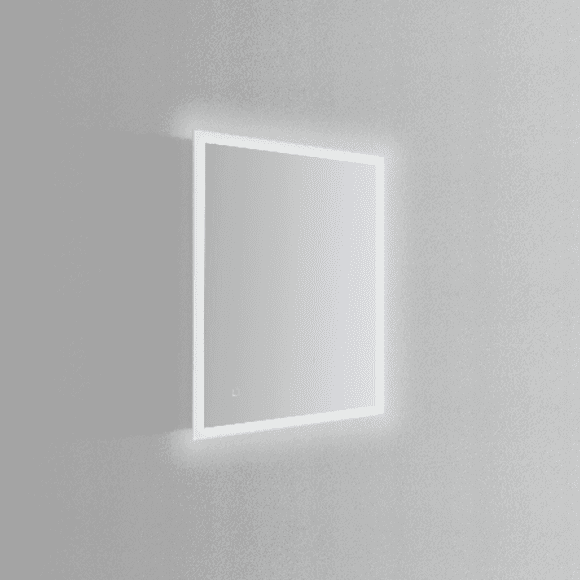 Modern Mirrors Equinox Lighted Bathroom Vanity Mirror with Defogger and Dimmable Daylight LED Lighting
