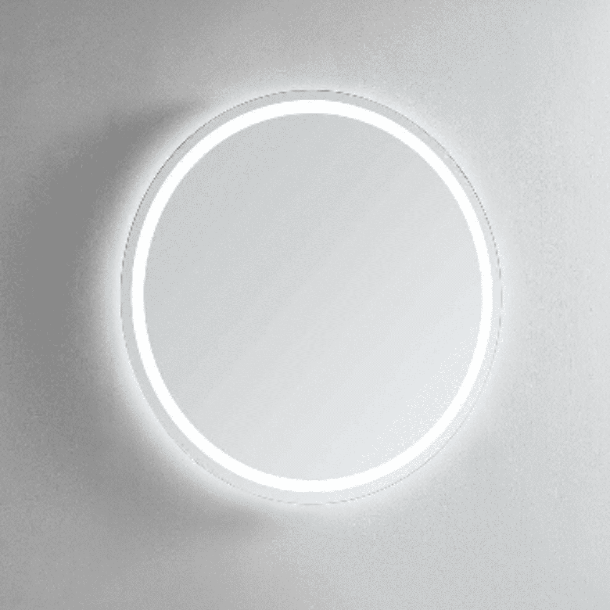 Luna 60" Round LED Lighted Bathroom Vanity Mirror