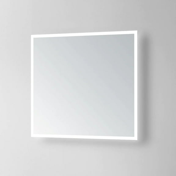 Modern Mirrors Linea Lighted Bathroom Vanity Mirror with Daylight LED Lighting and Dimmer Options