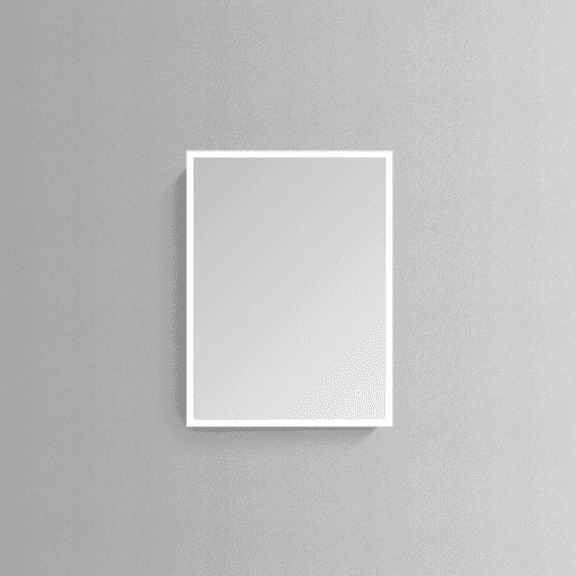 Modern Mirrors Neptune Illuminated Vanity Mirror for Bathroom with Defogger and Frosted LED Lighting