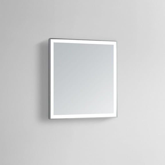 Modern Mirrors Vera Lighted Bathroom Vanity Mirror with Diffused Dimmable Daylight LED Lighting