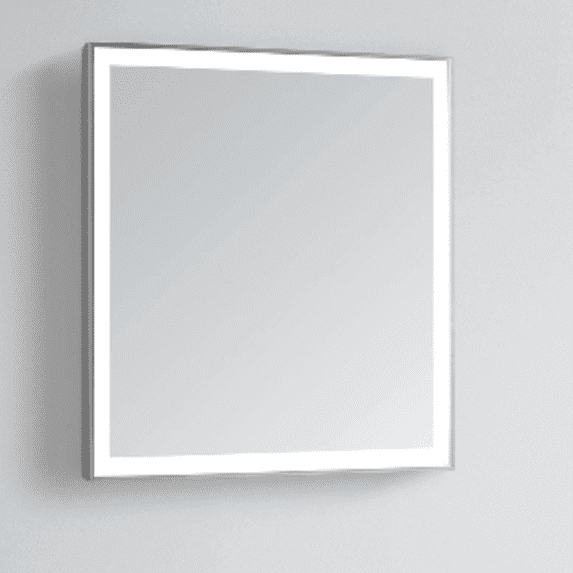 Modern Mirrors Vera Lighted Bathroom Vanity Mirror with Diffused Dimmable Daylight LED Lighting