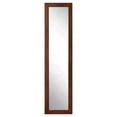 thumbnail image 1 of BrandtWorks BM61SKINNY-2PC Modern Mocha Brown Slim Floor Mirror - 14 x 69 in. - 2 Piece, 1 of 4