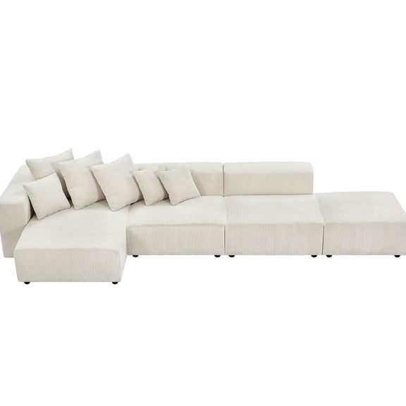 Modern Modular Sofa Set / Soft and Durable for Long-Term Use